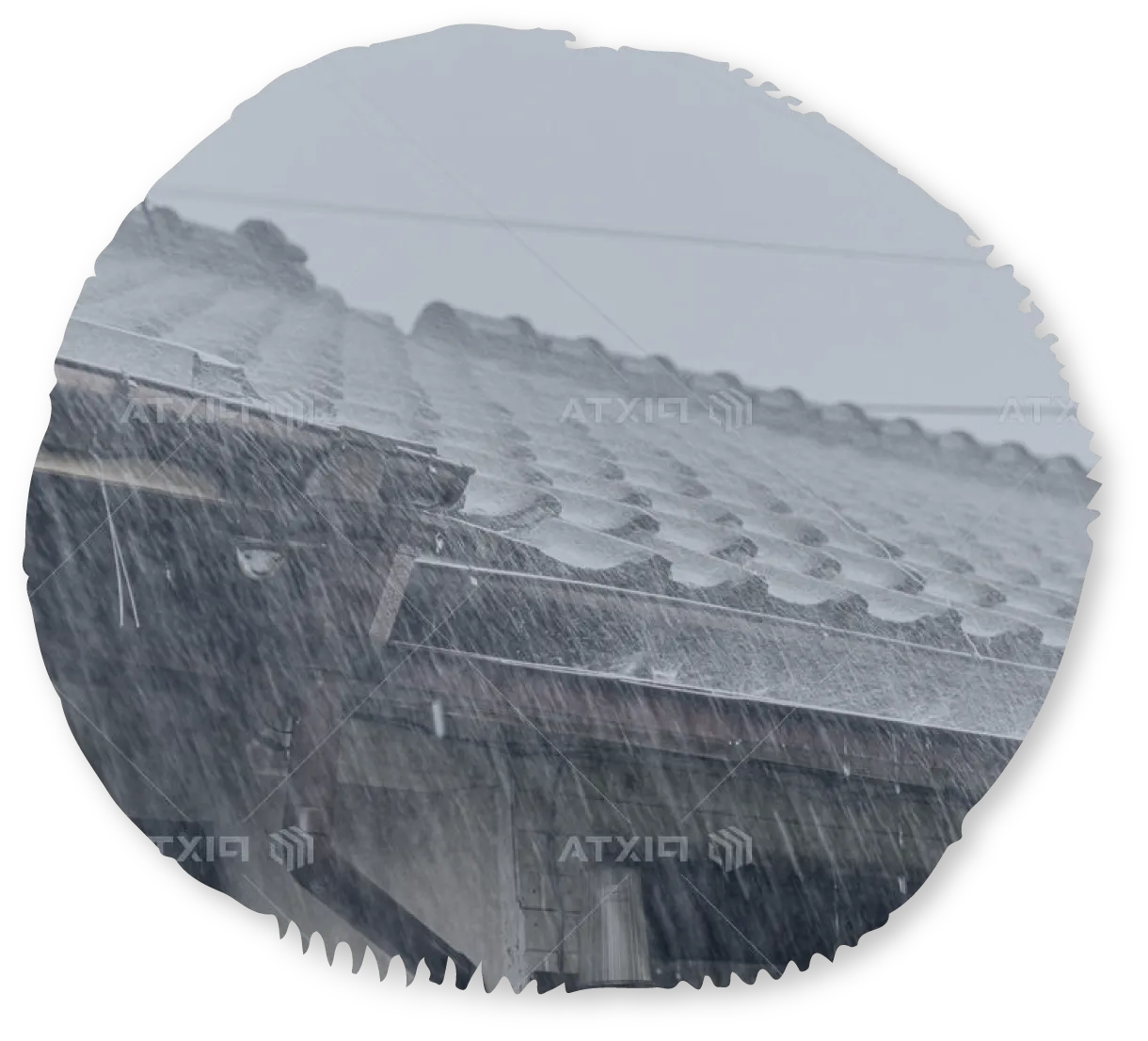 雨漏りの写真